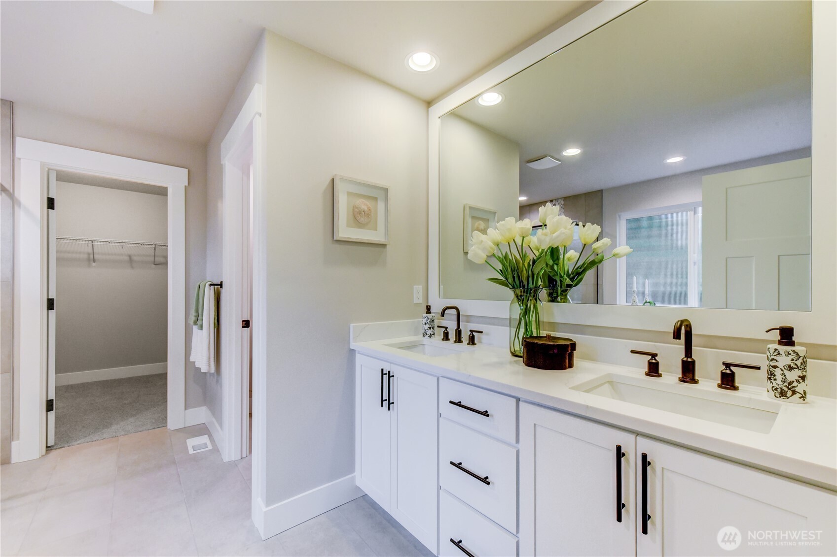 Primary Bathroom photos of completed 2368 on Lot 8