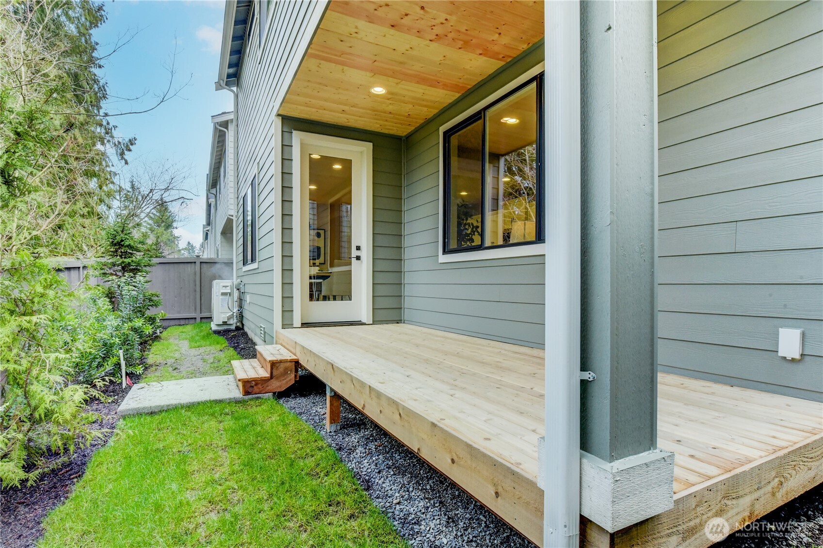 Covered Deck photos of completed 2368 on Lot 8