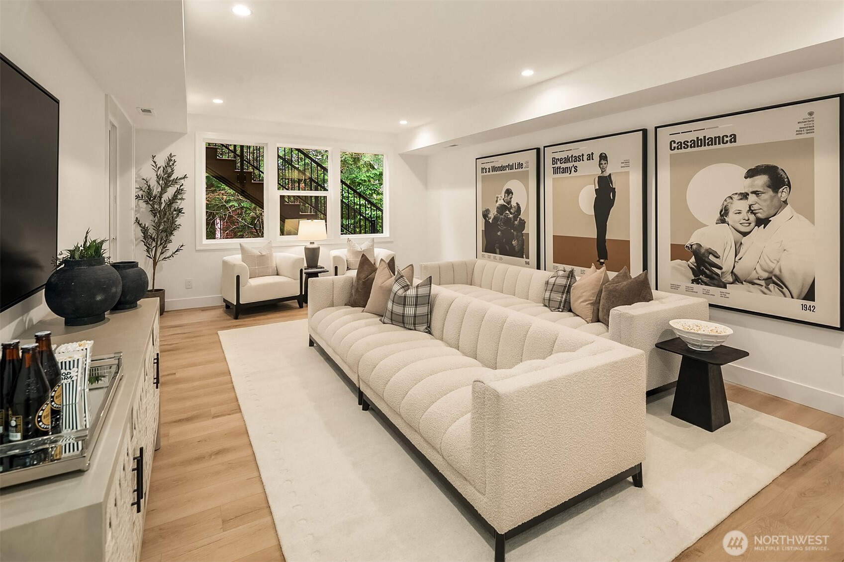 Perfect space for Friday night movie marathons!