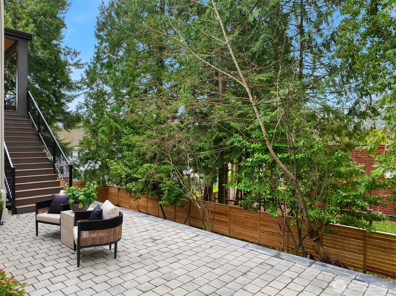 Just to see what a $50k landscaping budget will do for this spacious backyard!