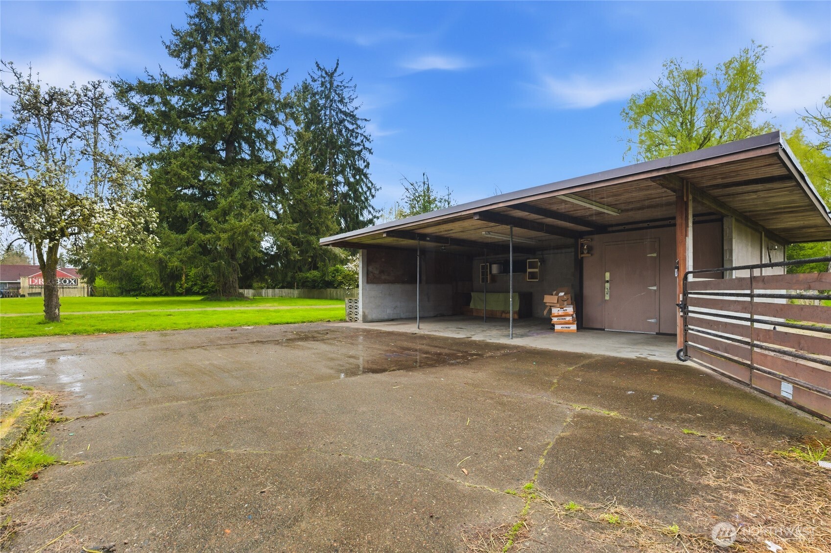 Expansive Fenced Backyard with lots of space