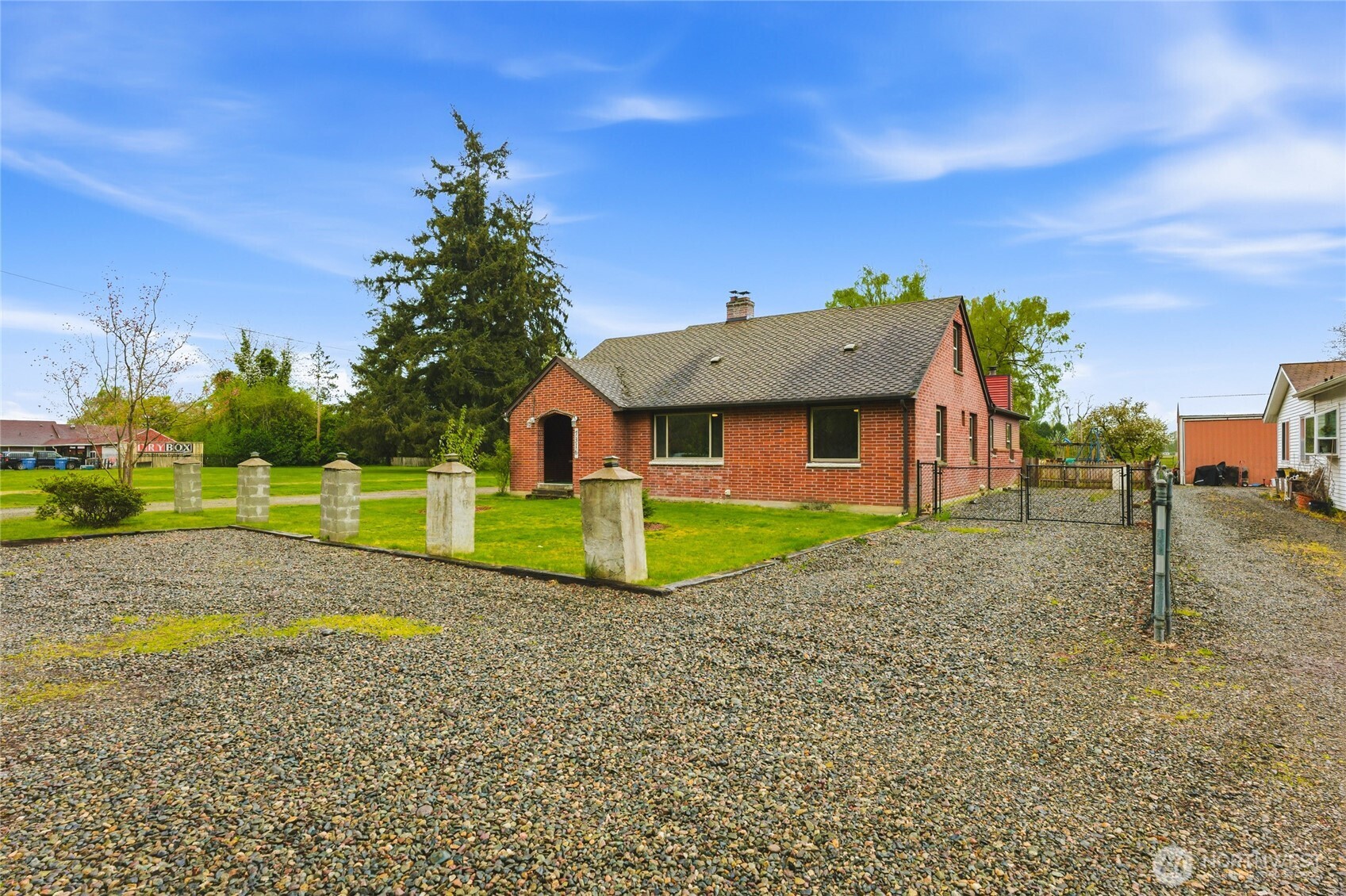 South Side of property view
