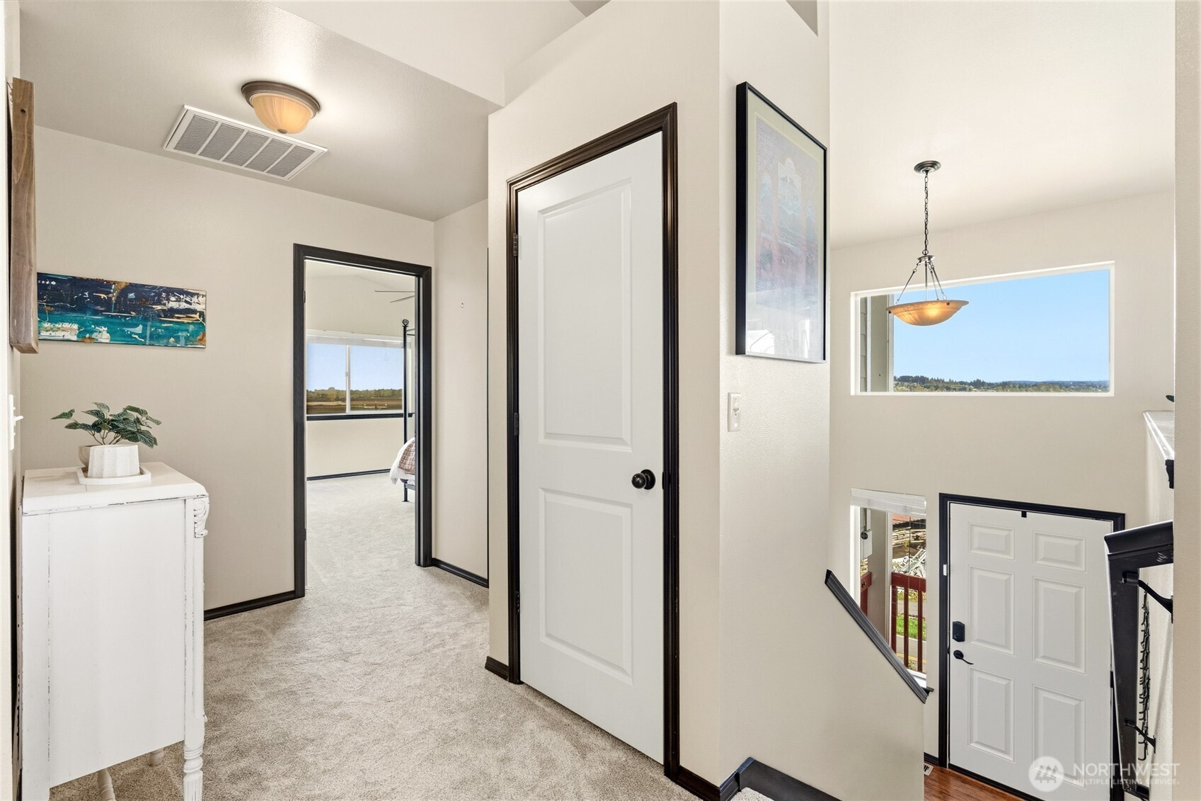 closet, 2 baths, and 2 bedrooms upstairs