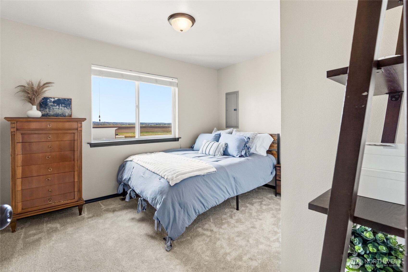 downstairs bedroom #3. additional downstairs bedroom not shown. used as storage.