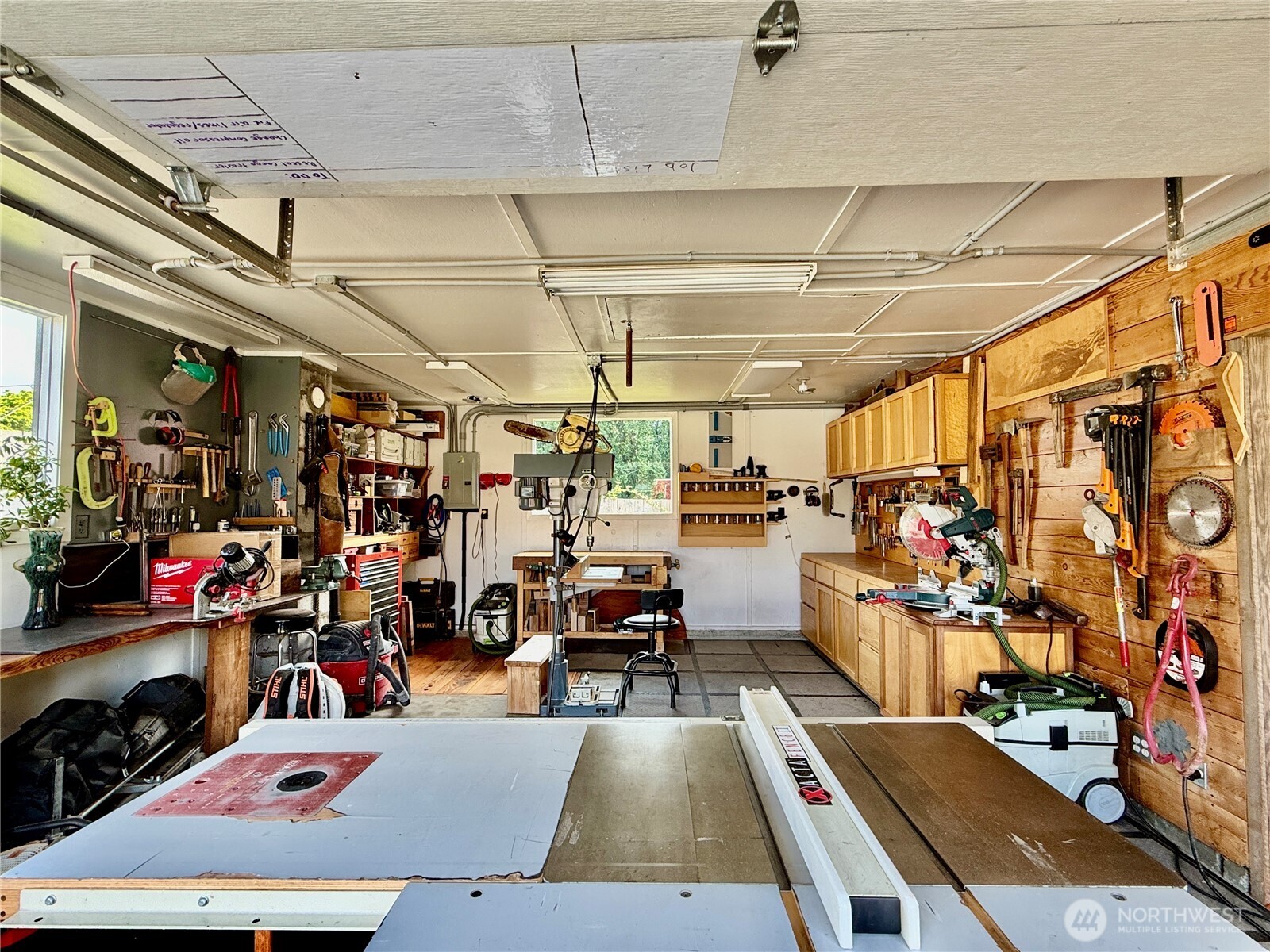 Woodworking shop