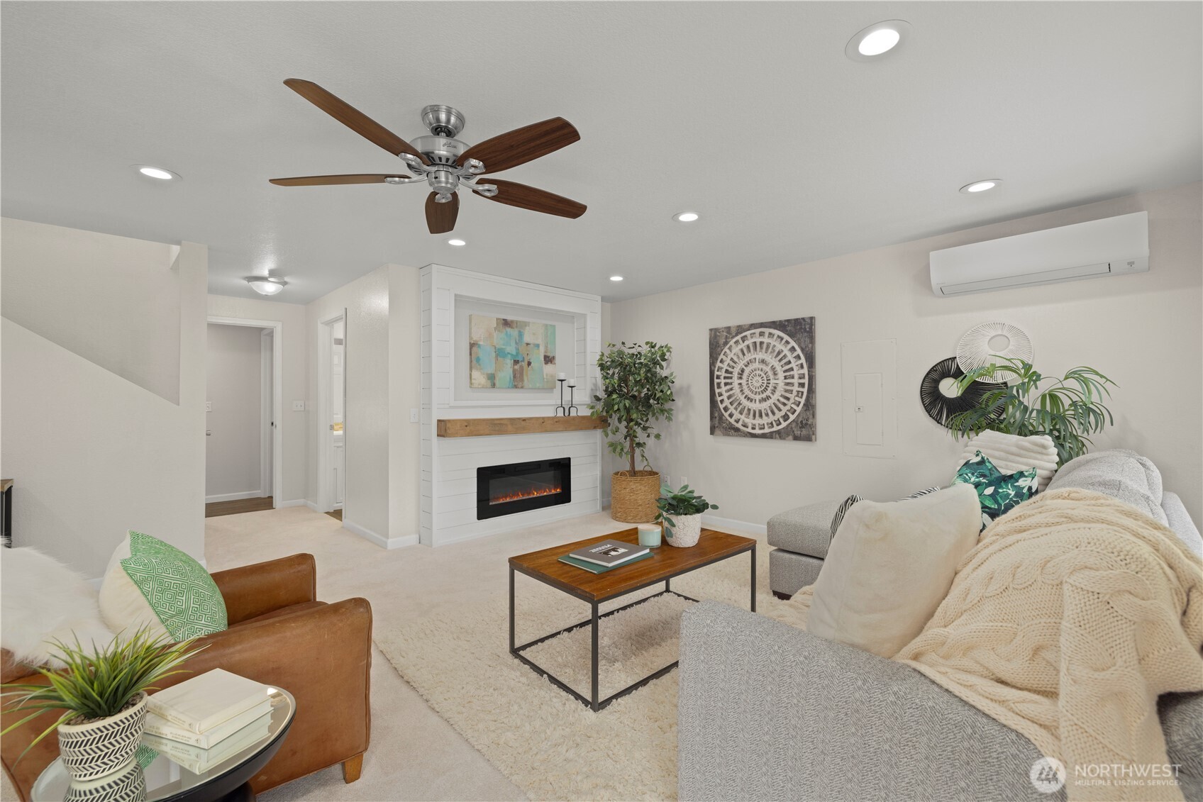 Cozy up to the fireplace on those chilly winter nights!