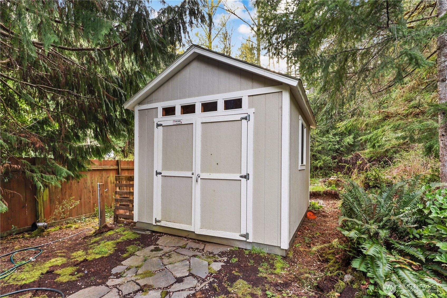 This yard is just about to pop with gorgeous NW flowering trees & shrubs