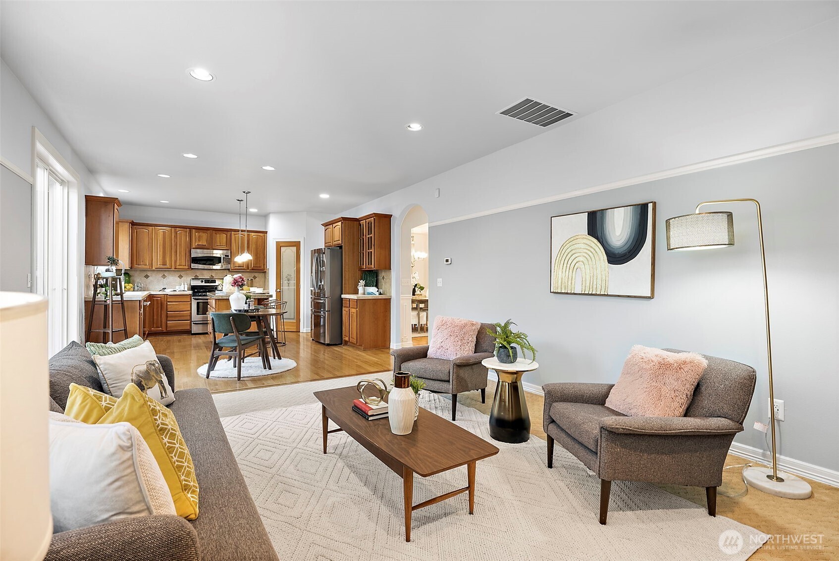 Flexible living area that adapts to your lifestyle
