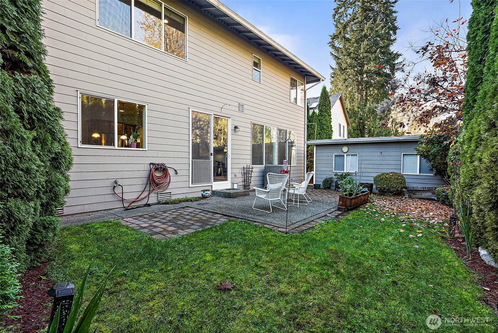 Generous frontage with room for multiple vehicles and everyday convenience