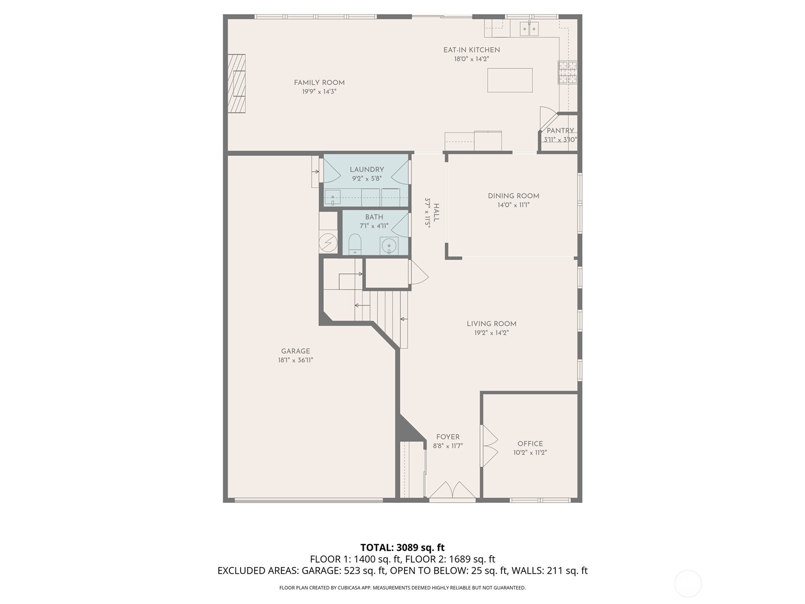 Flexible rooms for guests, hobbies, or additional workspace