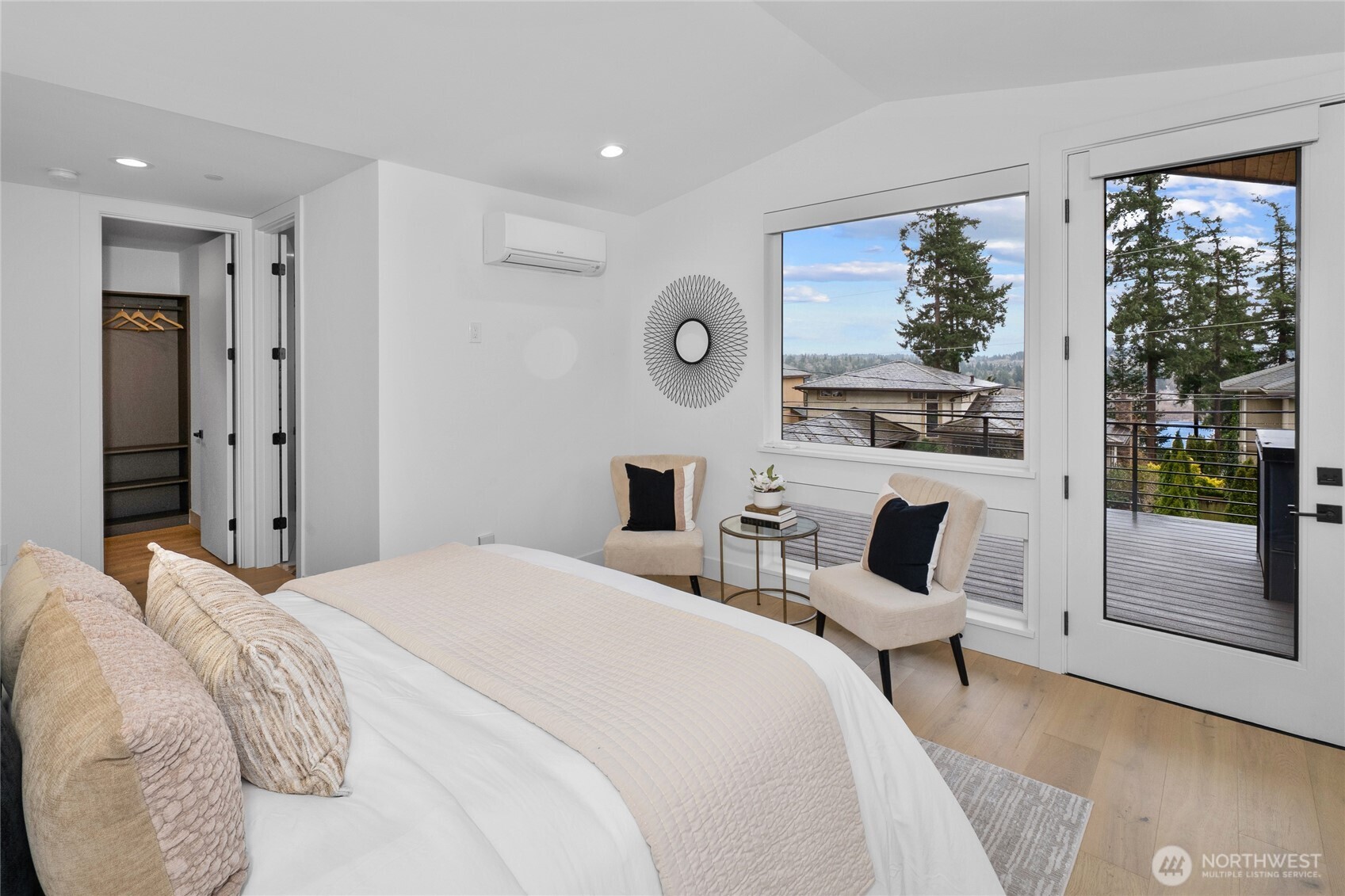 Owner Suite with private covered deck