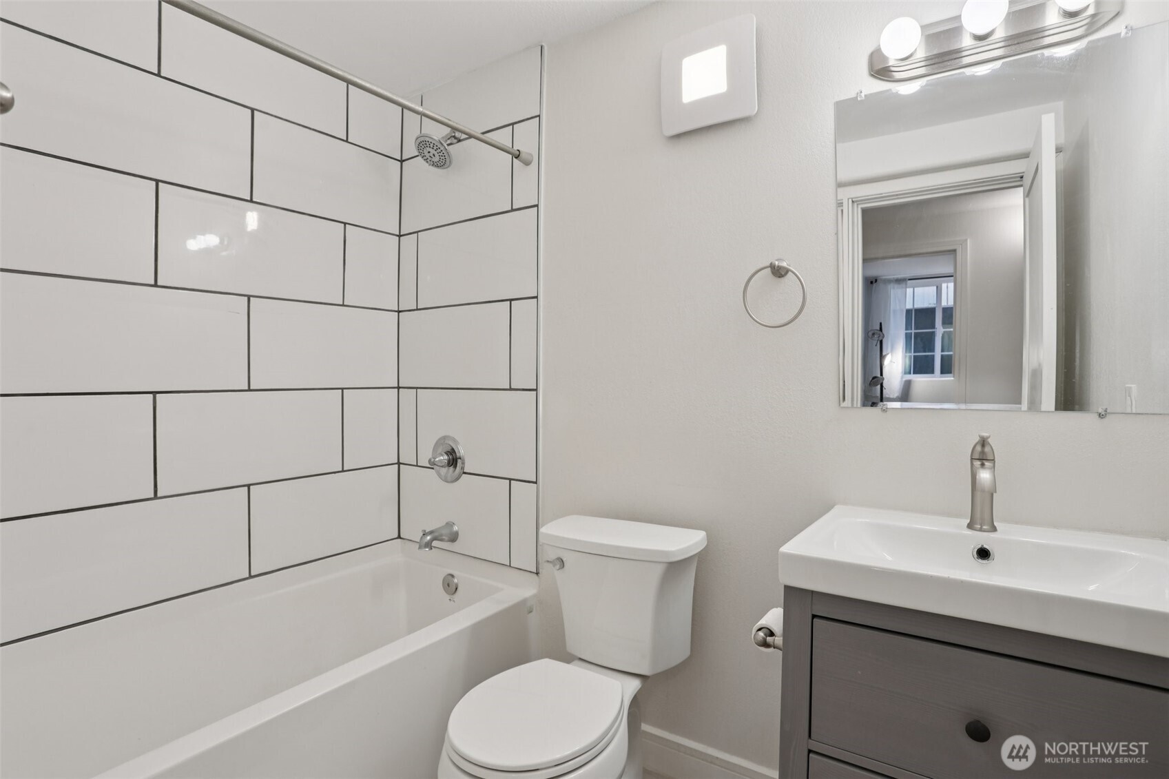 Basement apartment master bath