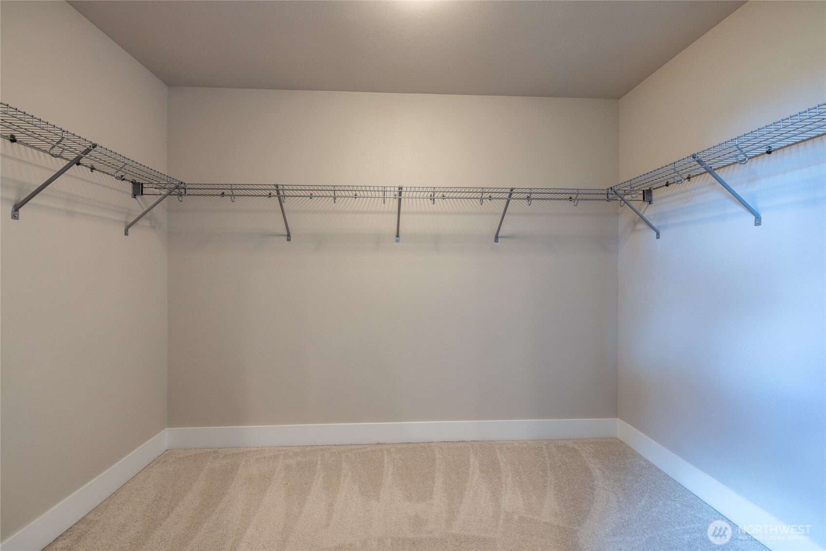 Huge primary closet