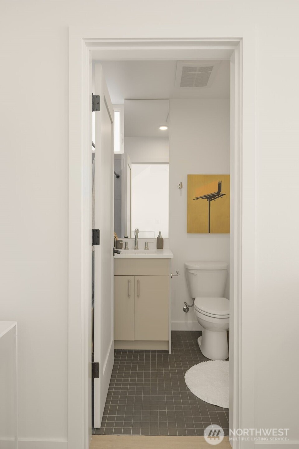 Ground floor bath is complete with a shower & tub