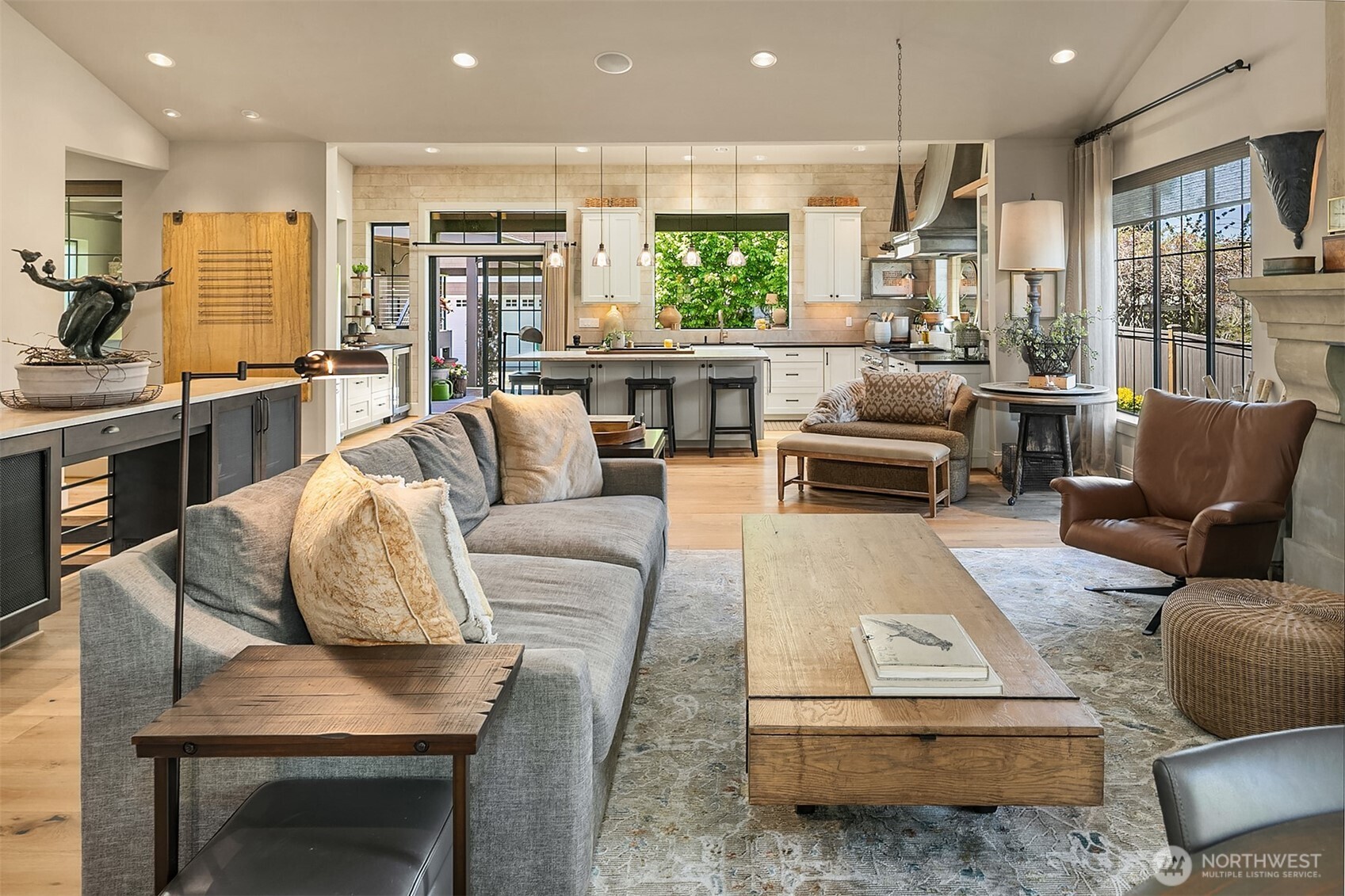 Entry into this home immediately transports you to a beautiful modern European experience!