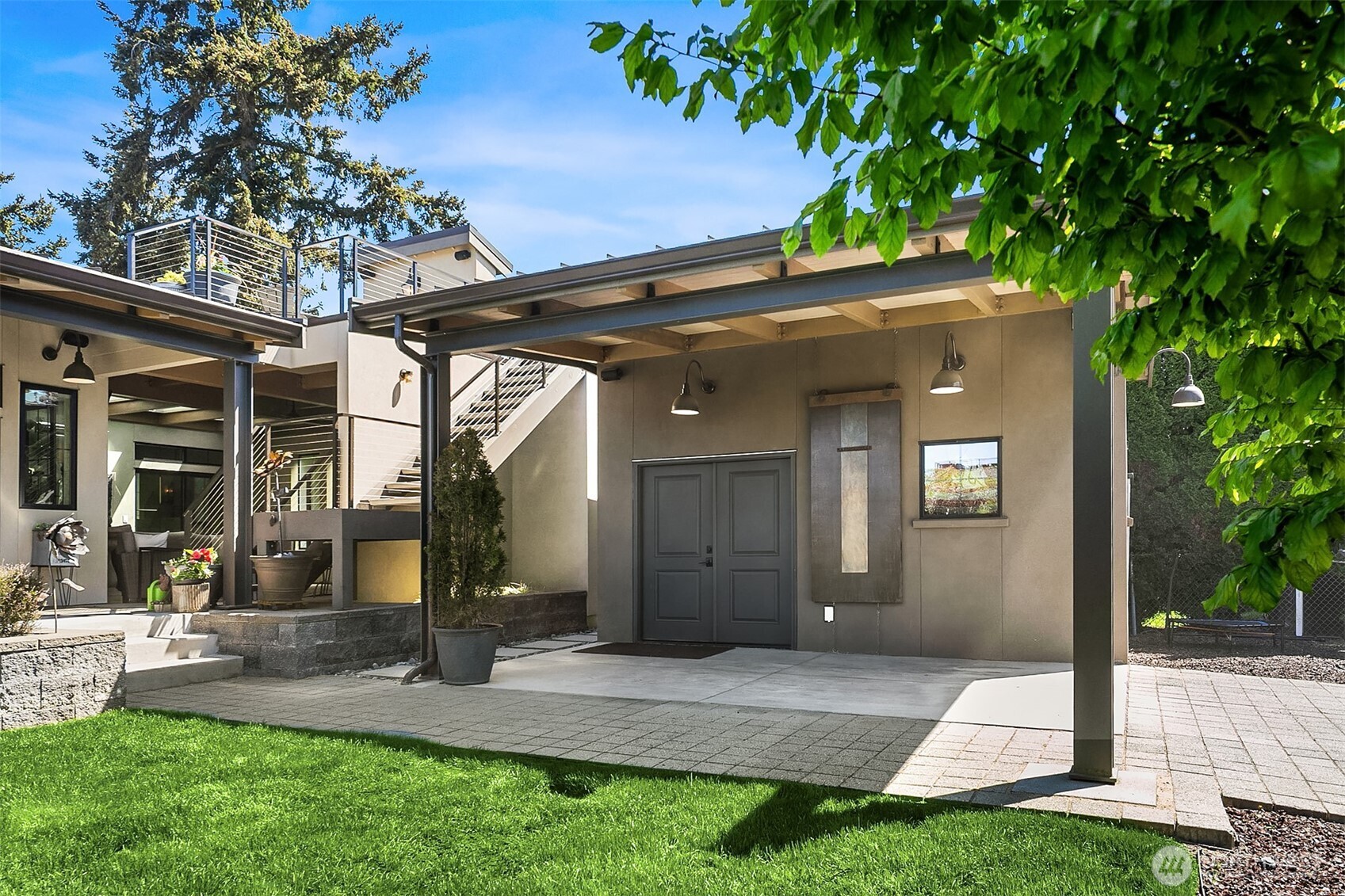 Storage and carport with alley access!