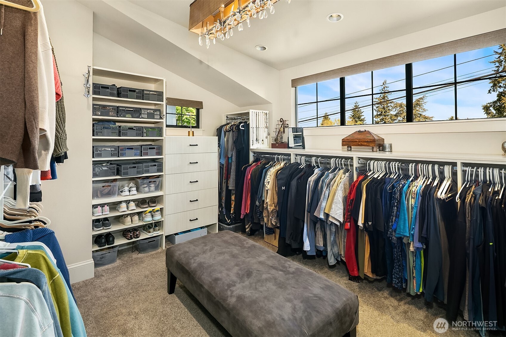Massive custom closet!