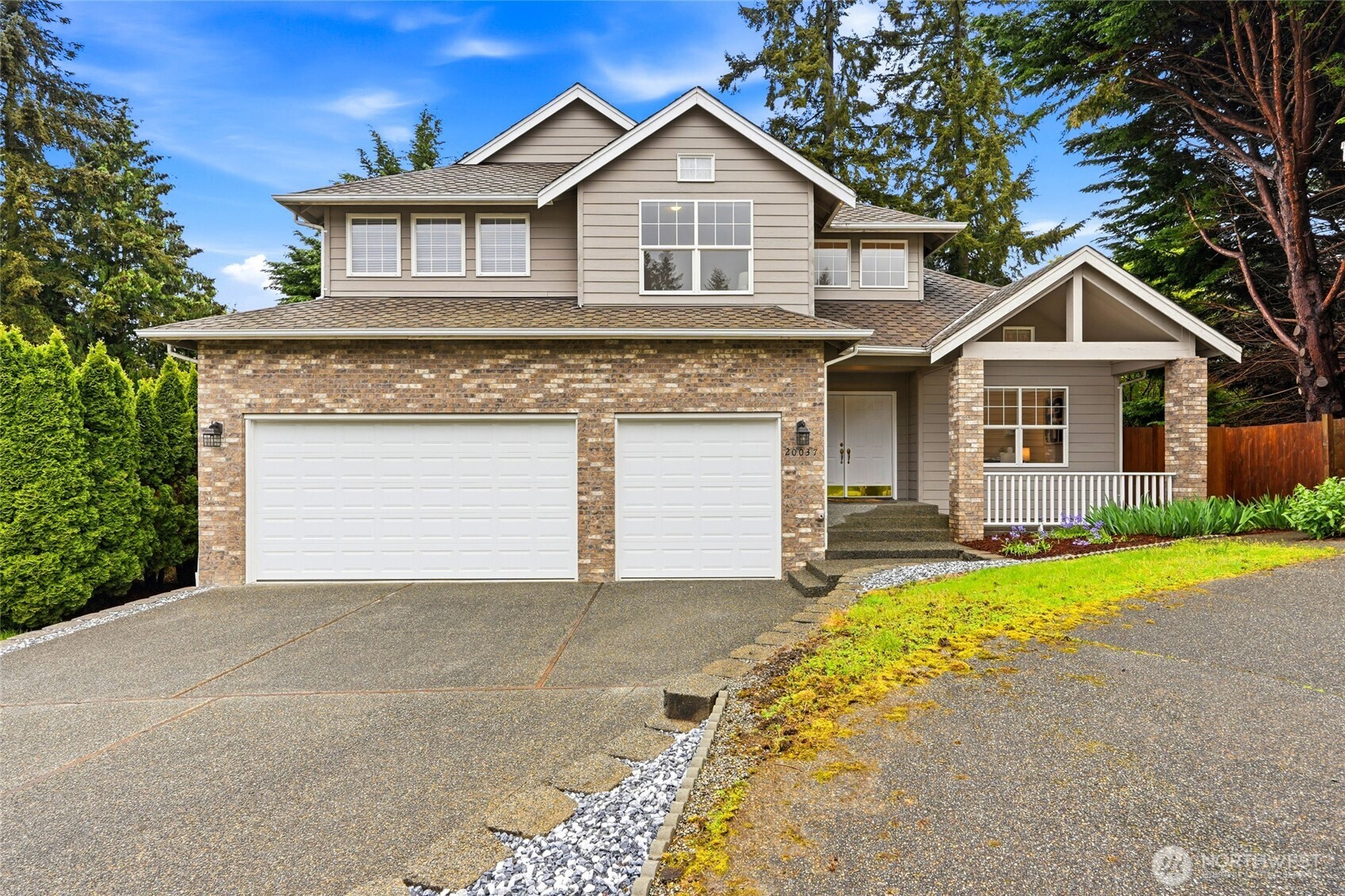 3 car garage