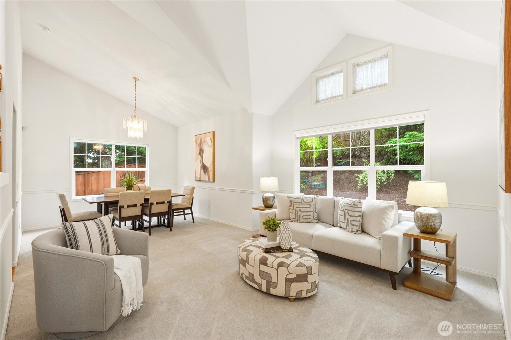 vaulted ceilings