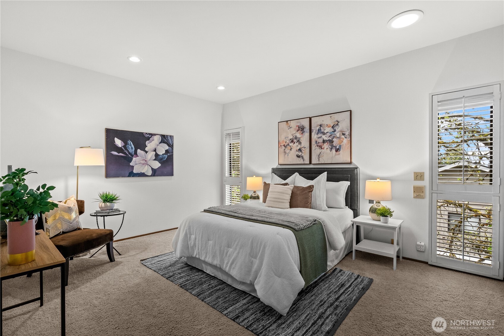 Upstairs, a light and bright primary bedroom features a private bath and walk-in closet - making this your own private retreat.