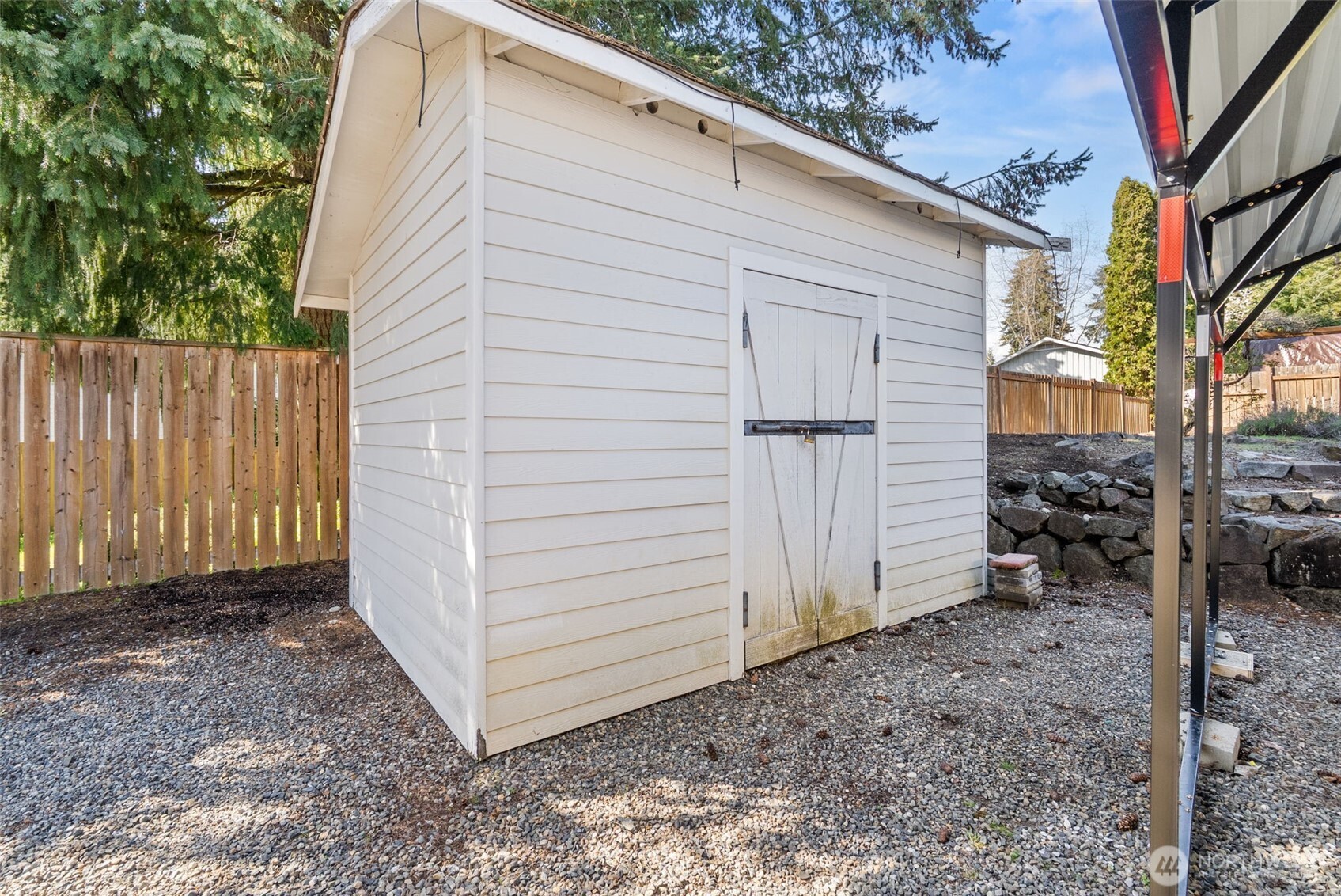 Sturdy, well-used shed houses all your gardening needs