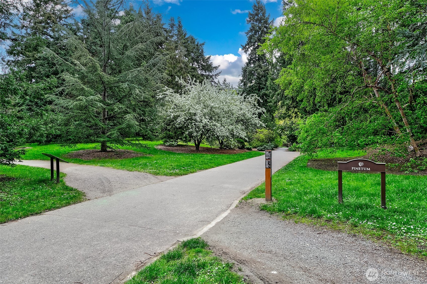 Access to Arboretum trails just moments away from the front door
