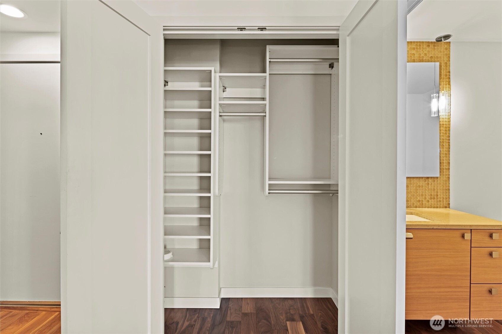Customized storage closet
