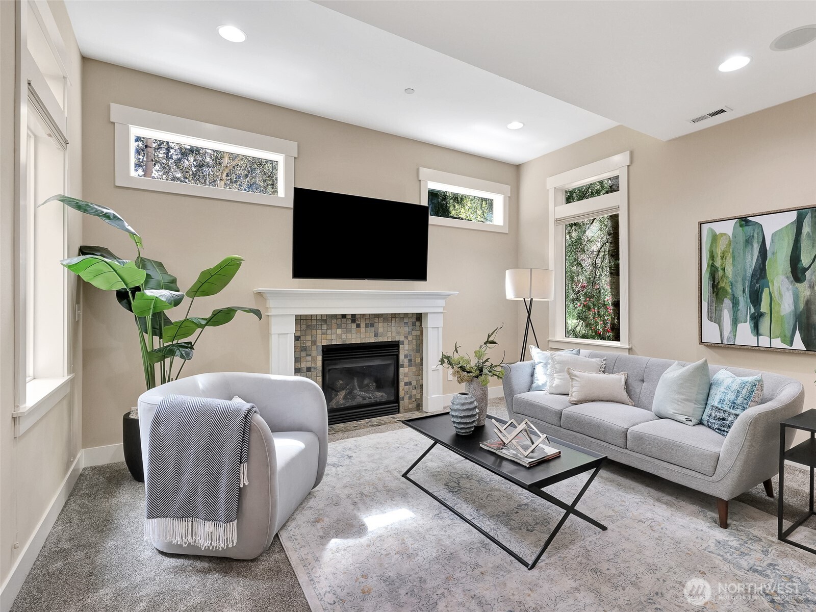 Open, inviting living space designed for gathering and relaxing