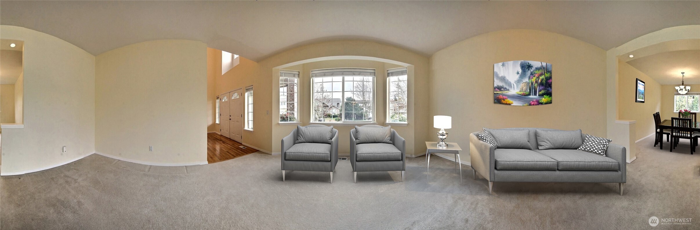 Formal Living room view