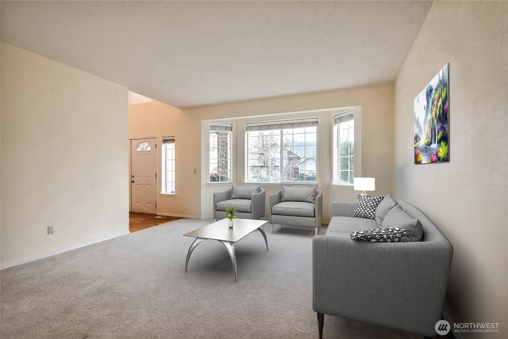 Formal dining room to Formal living room view