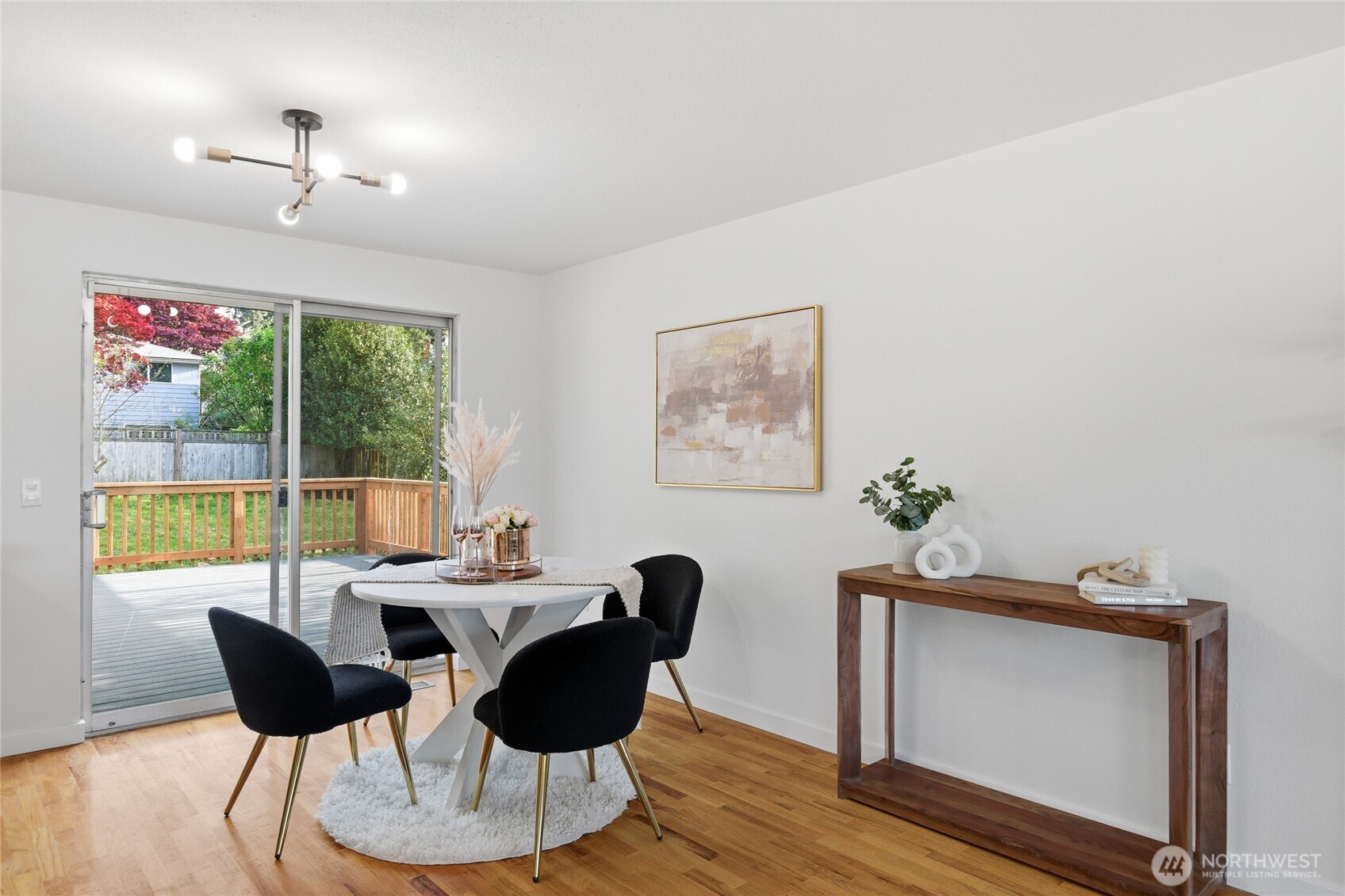 Open Living/Dining/Kitchen