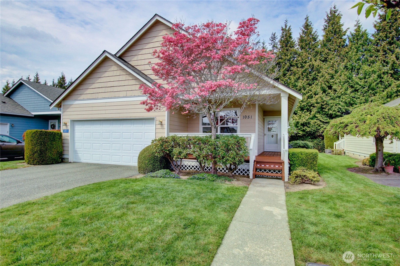 Your yard is maintained for you.