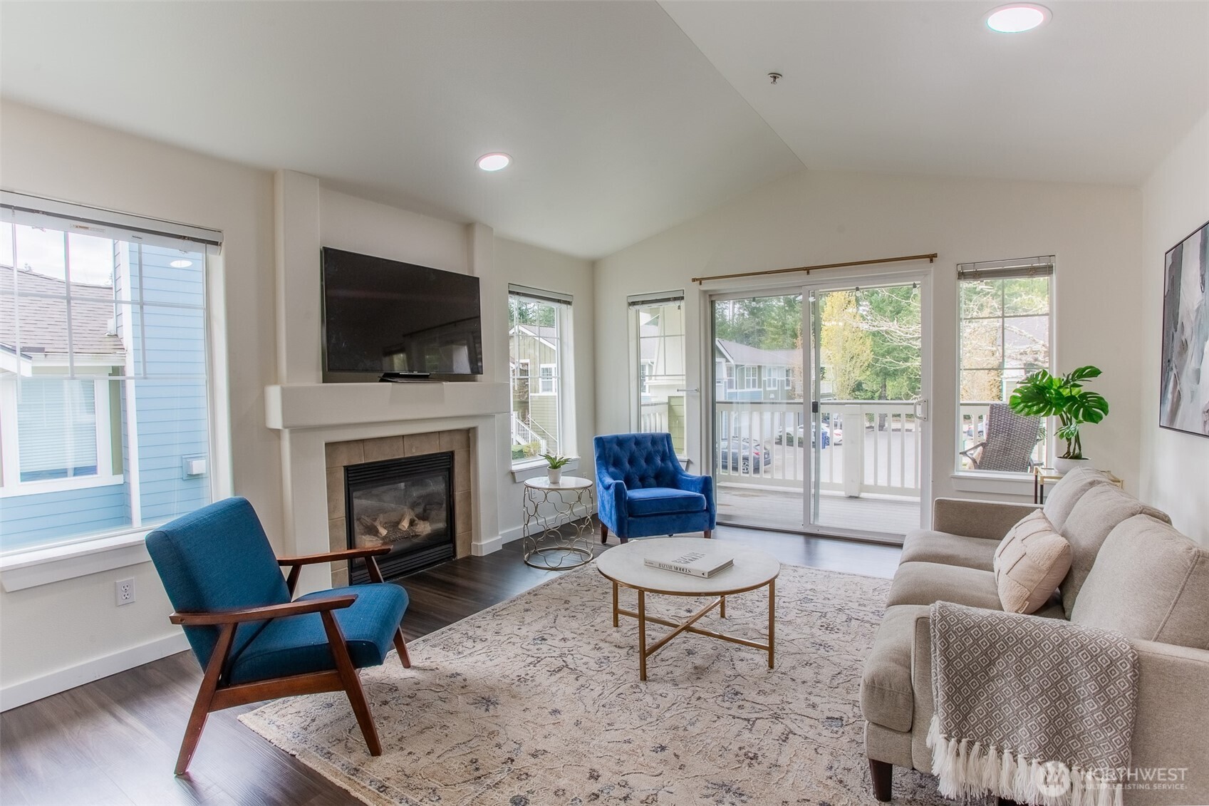 Lots of Natural Light.