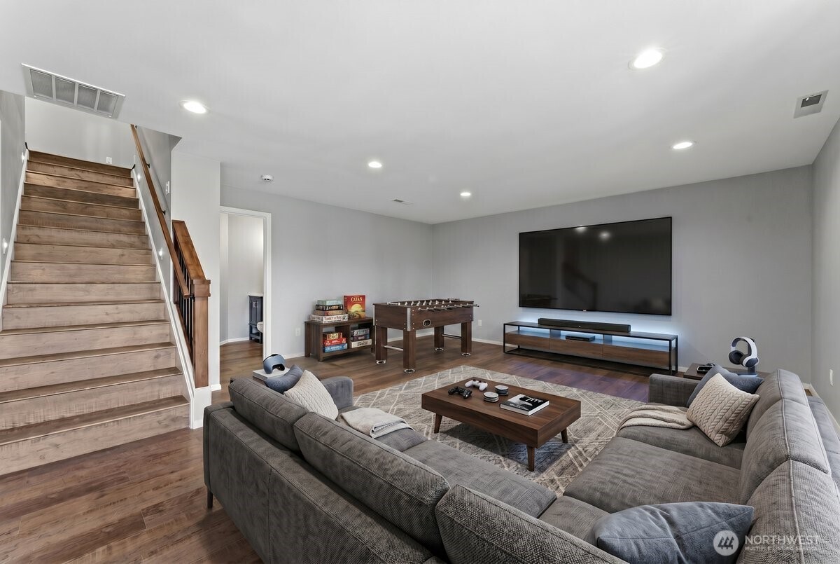 Fully finished basement