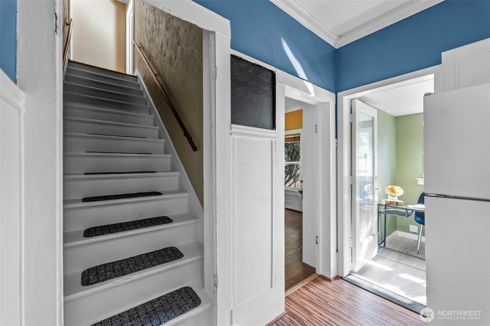 Upstairs we go.