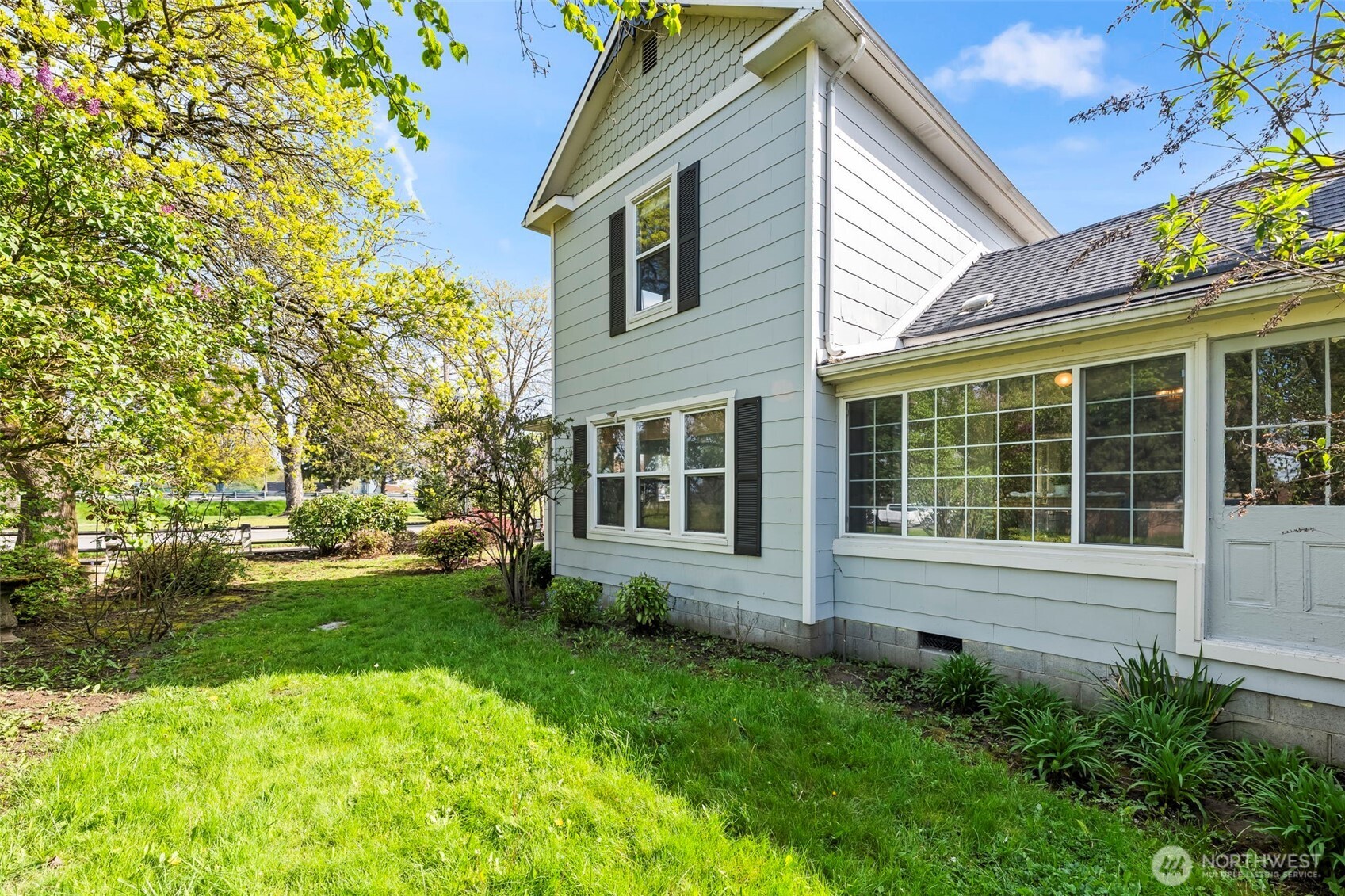 Side yard.