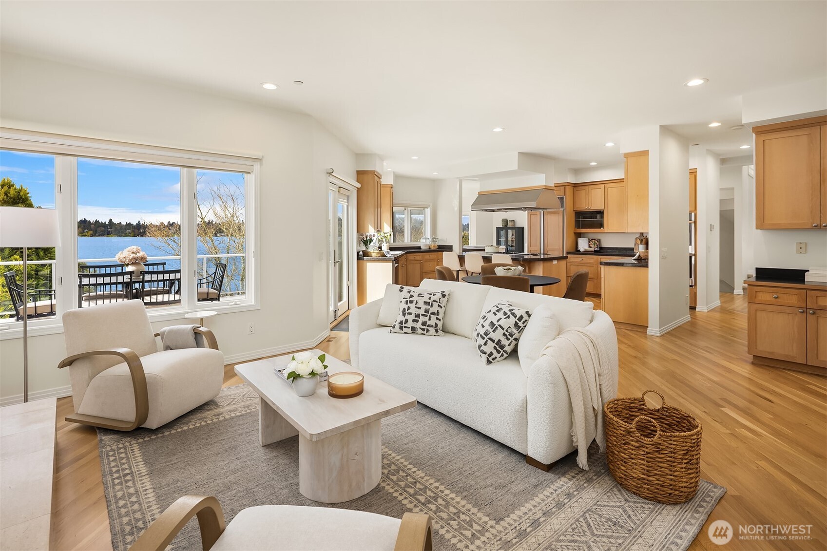 An open-concept design that encourages conversation and a relaxed, modern lifestyle.