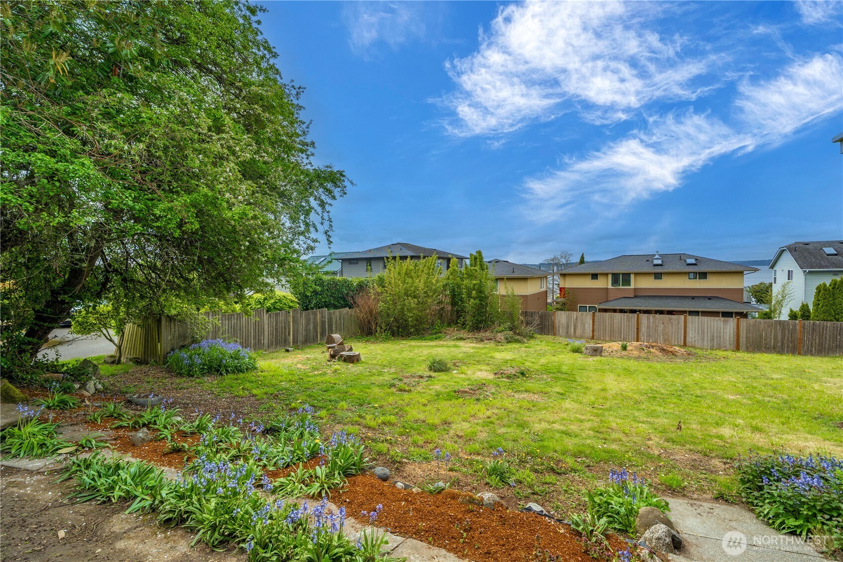 Oversized lot has the potential to be subdivided, or build an ADU or keep it as a large yard