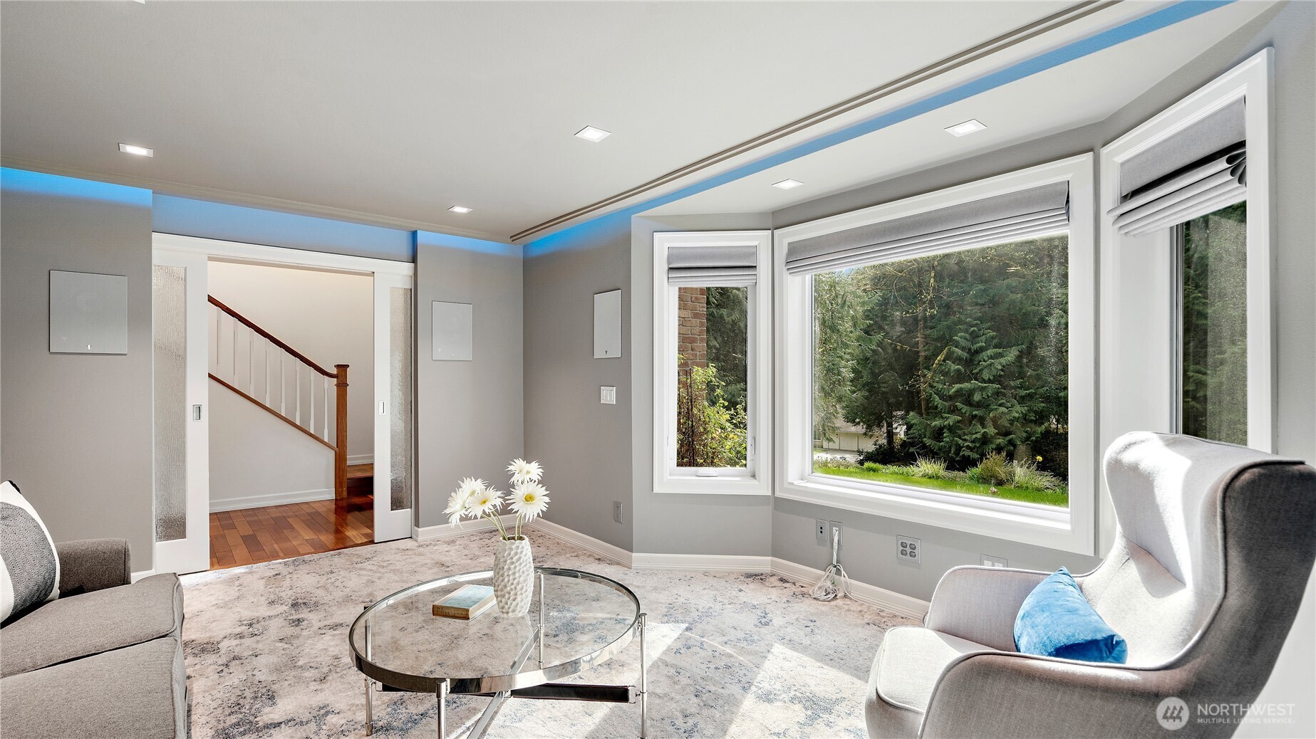 Whether this becomes your sound room, movie room, or both, it’s ready for you. With this level of soundproofing, lighting, and audio quality already in place, all that’s left is to press play.