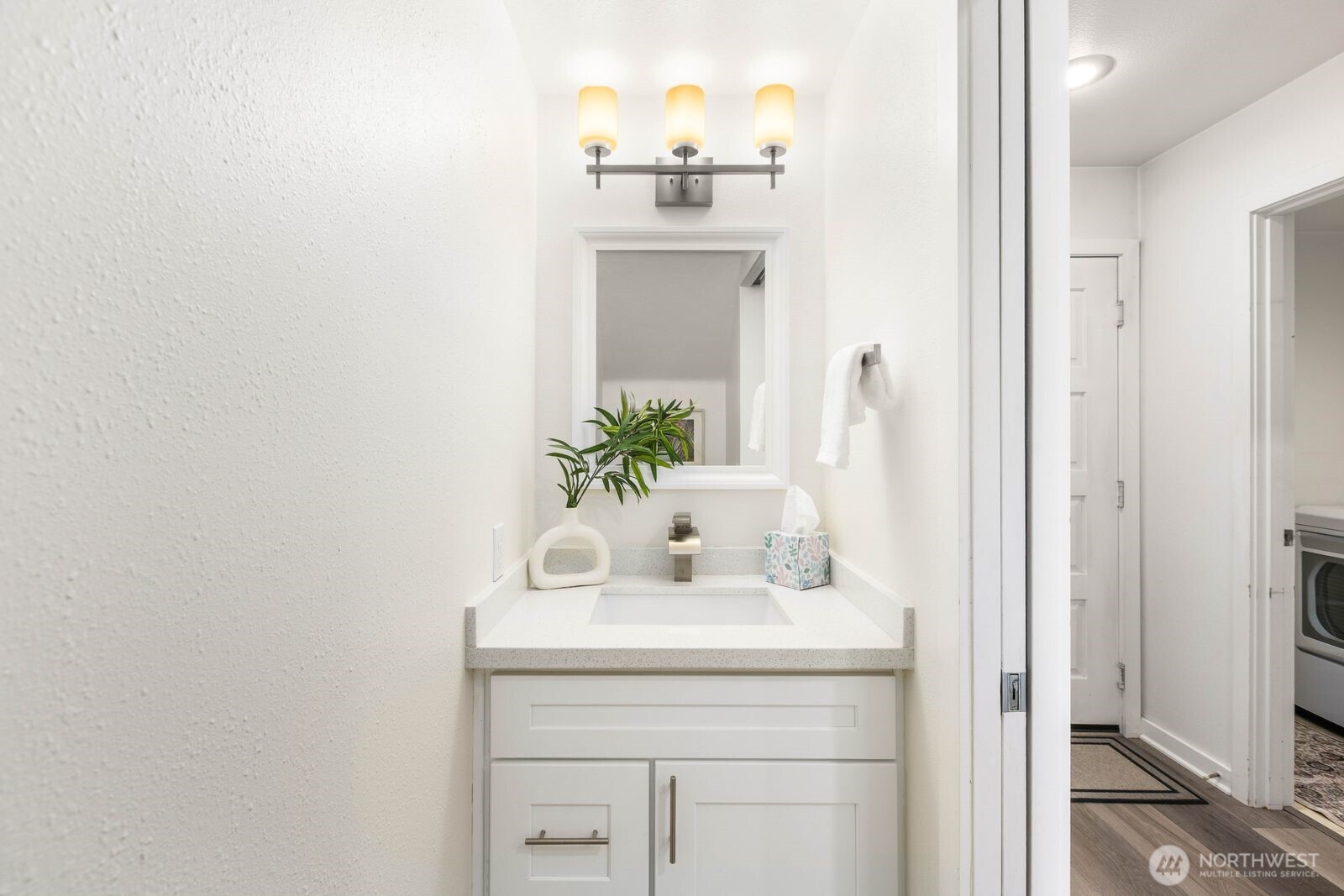 Half-bath on the first level