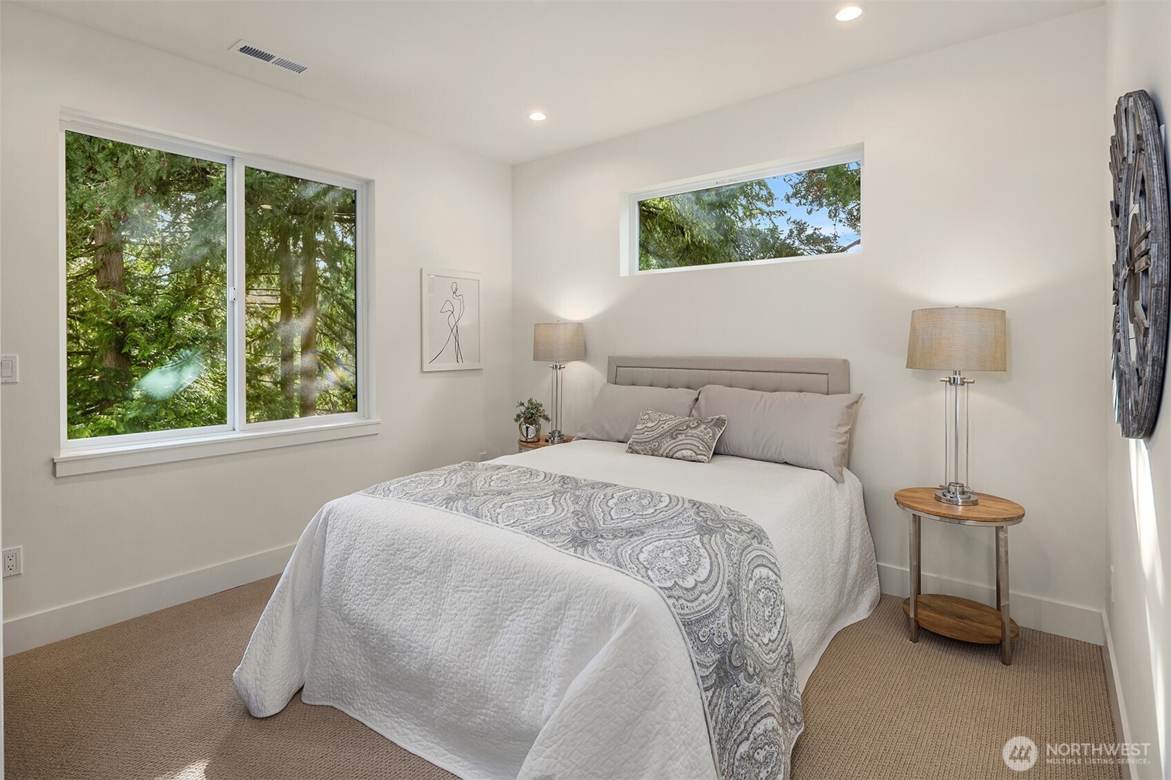 One of three additional ensuite bedrooms on the upper level