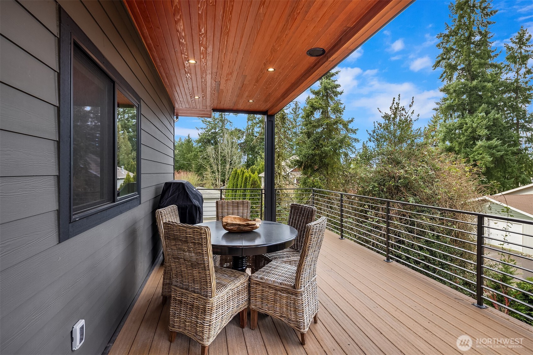Entertainment sized deck off the main-level living area. Convenient gas stub is BBQ ready for summer get togethers