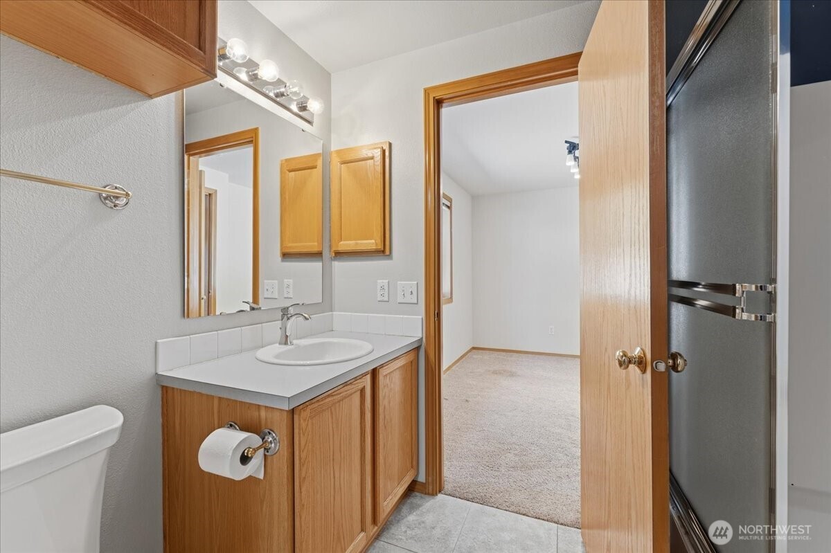 Guest bathroom on main floor