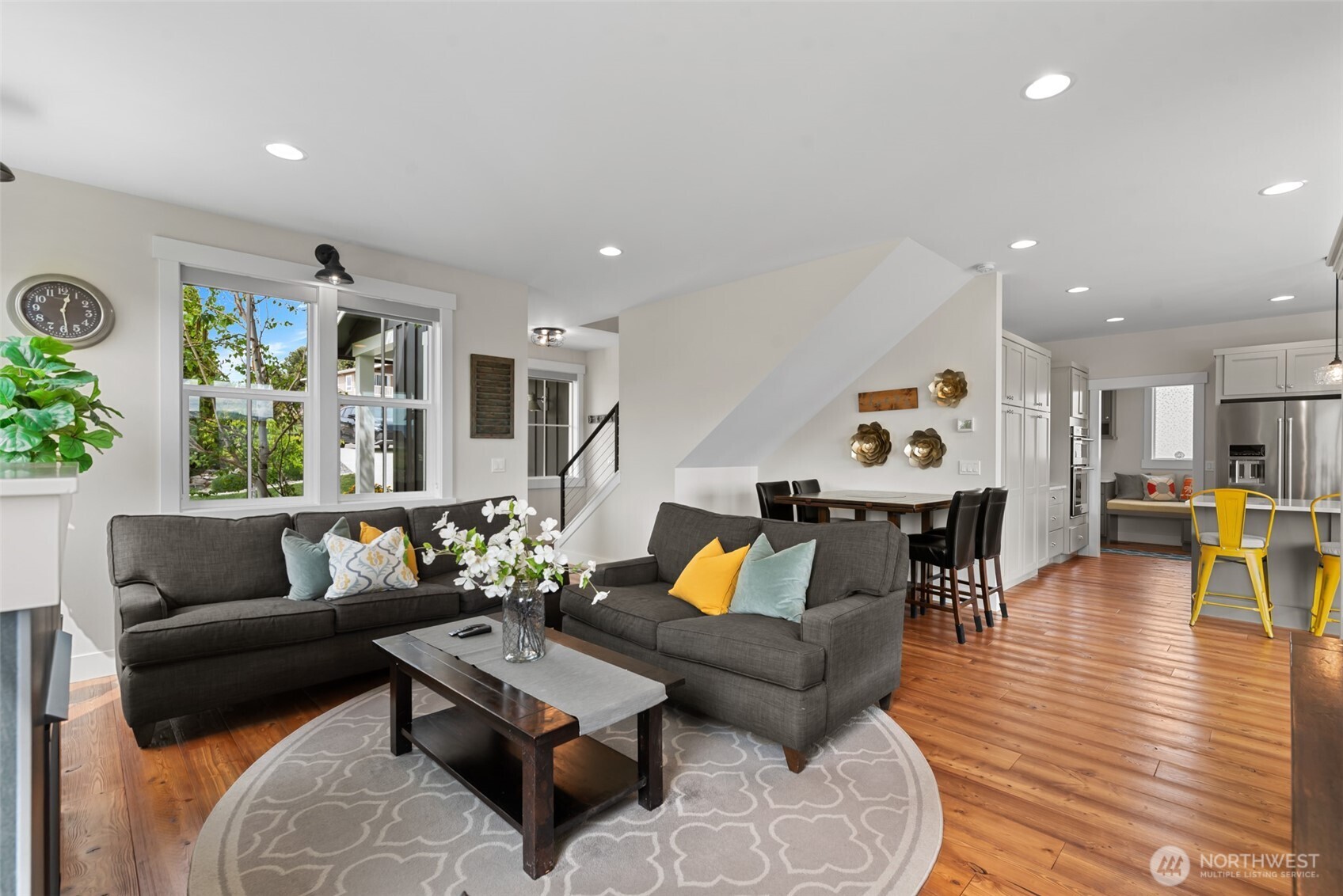 Main living and dining area