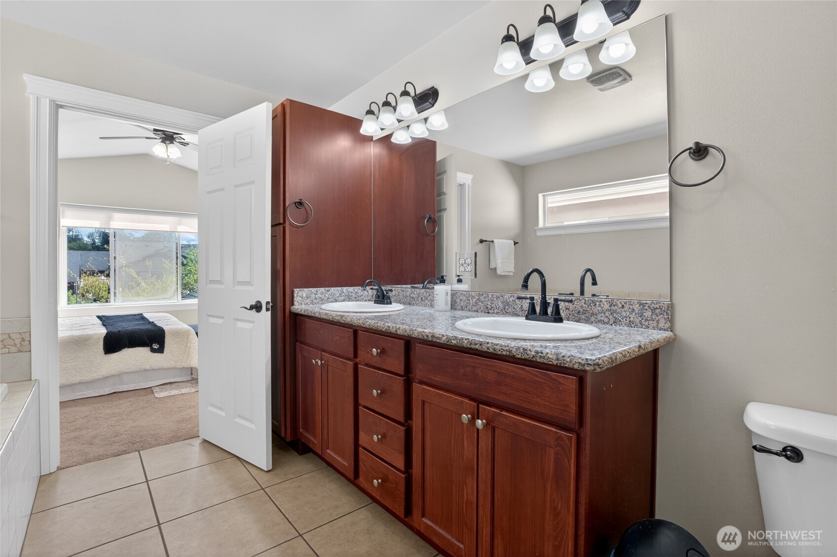 Master bathroom