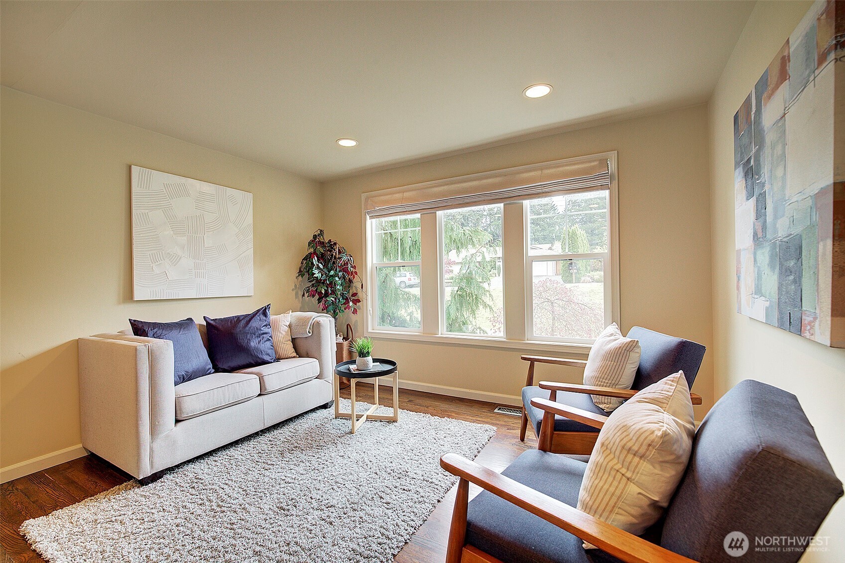 Family room off kitchen