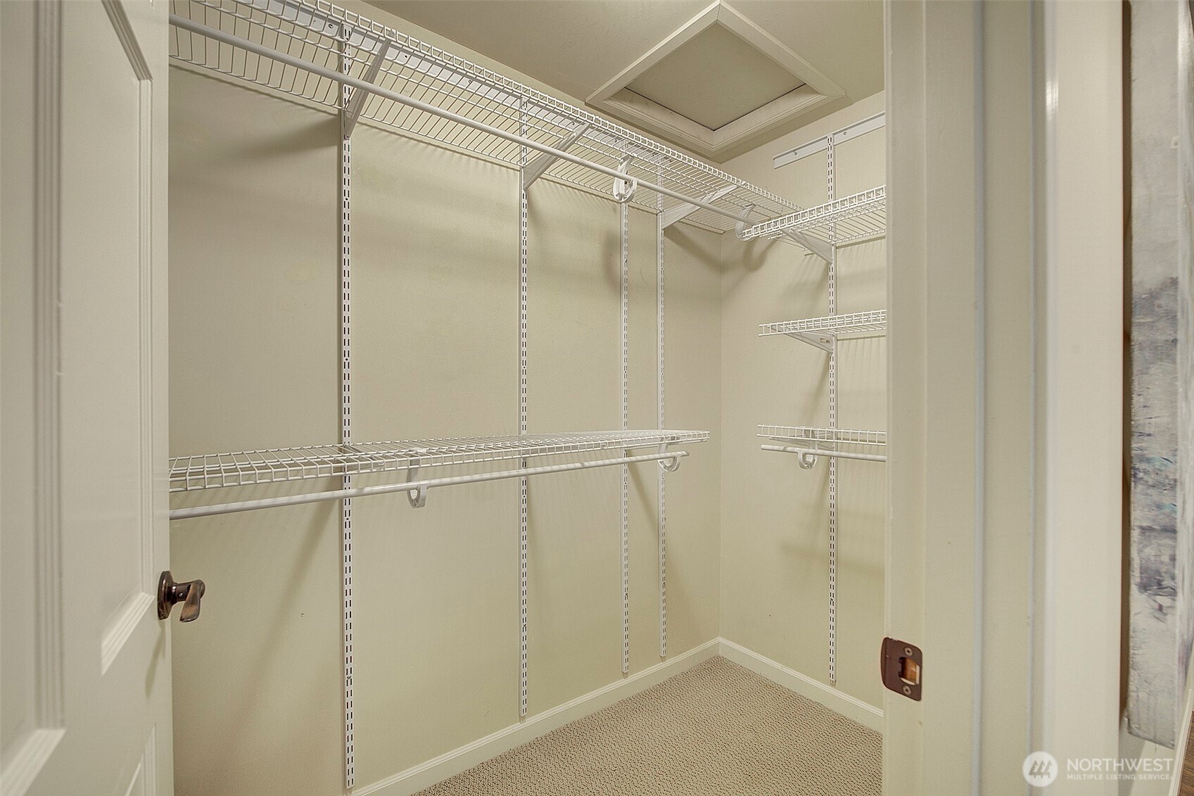 Primary walk-in closet