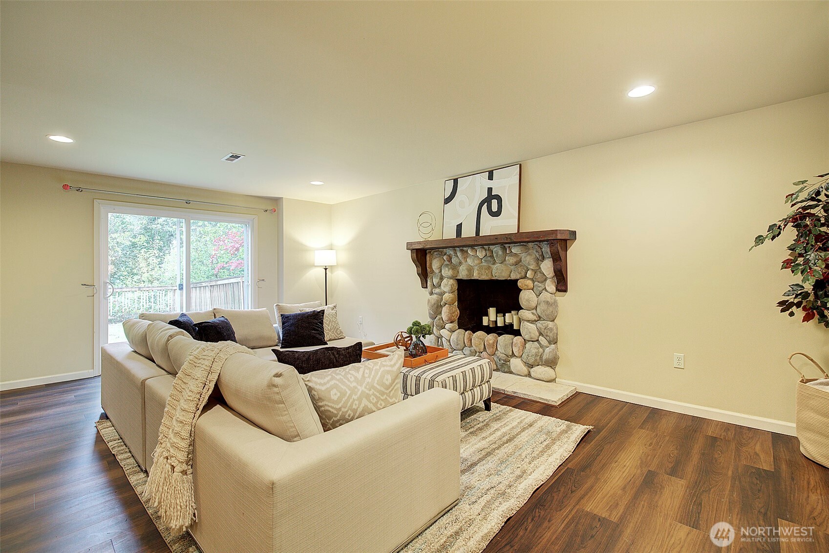 Rec room on lower level