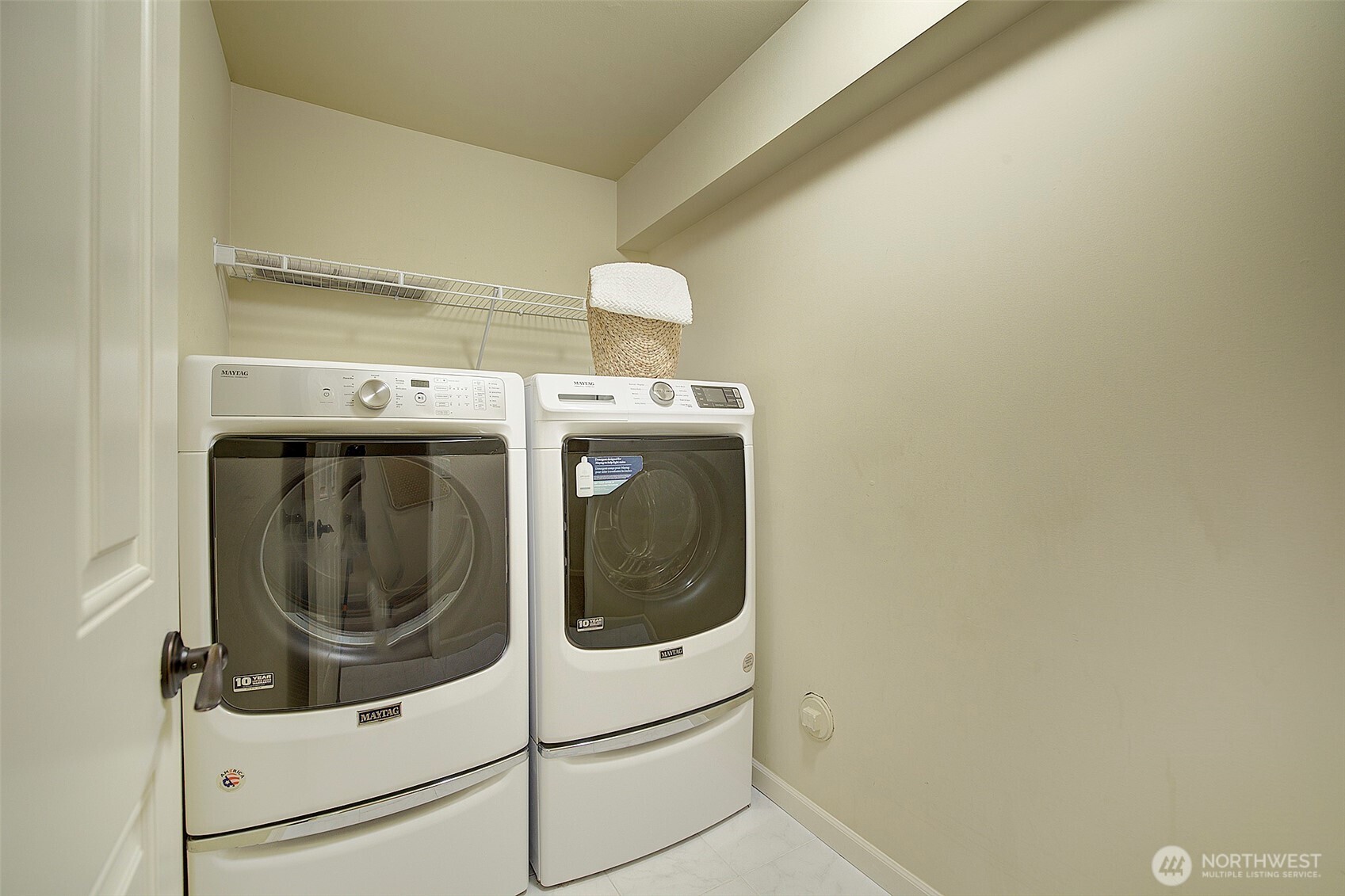 Laundry room on lower level