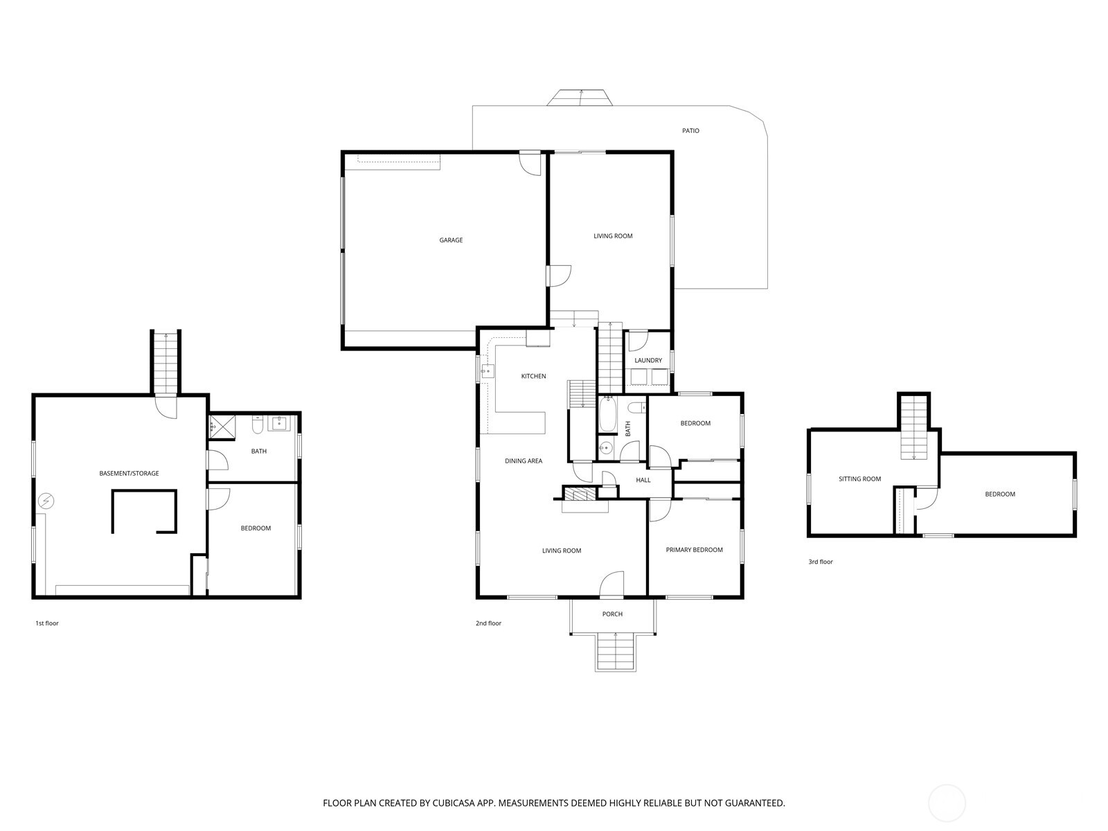Floorplan of the home.